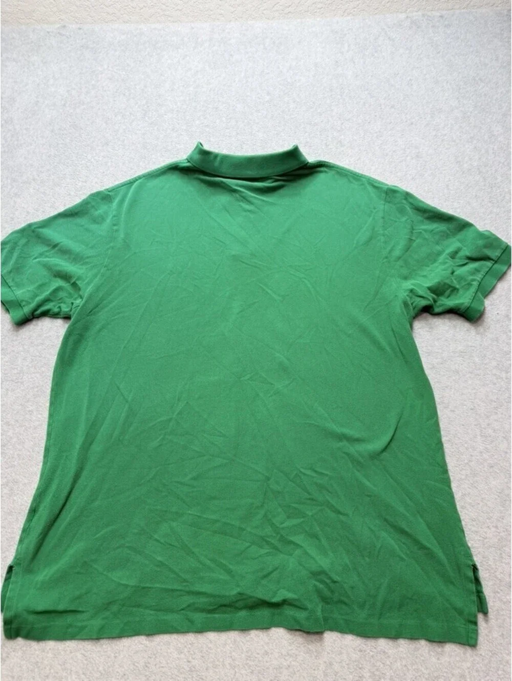 Polo Ralph Lauren Polo Shirt Mens 2XLT Tall Green Embroidered Pony Logo Cotton